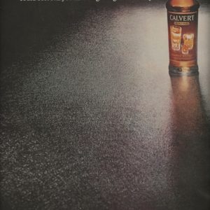 Calvert Whiskey Ad 1969