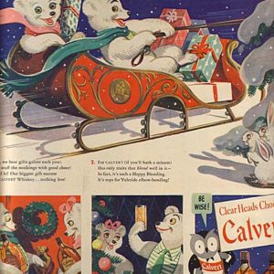 Calvert Whiskey Ad