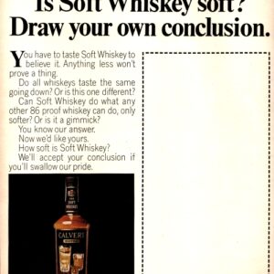 Calvert Whiskey Ad March 1967