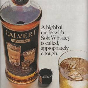 Calvert Whiskey Ad May 1964