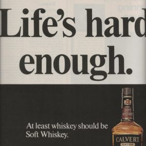 Calvert Whiskey Ad November 1967