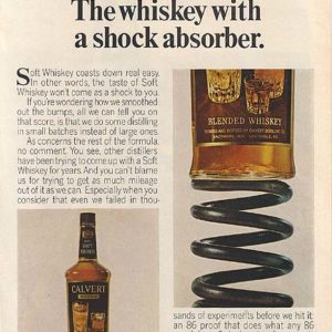 Calvert Whiskey Ad September 1965