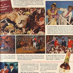 Canadian Club Whiskey Ad 1942