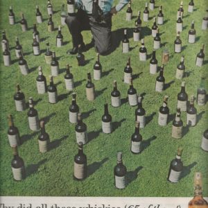 Canadian Club Whiskey Ad 1958