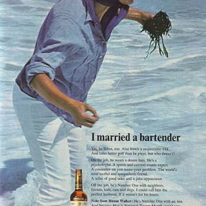 Canadian Club Whiskey Ad 1967