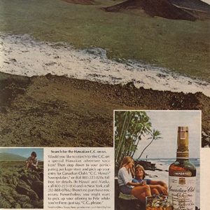 Canadian Club Whiskey Ad 1979