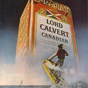 Canadian Lord Calvert Whiskey Ad 1979