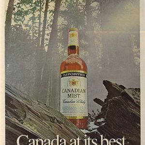 Canadian Mist Whiskey Ad 1974