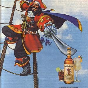 Captain Morgan Rum Ad 1993