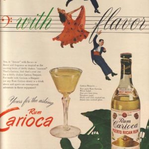 Carioca Rum Ad 1946