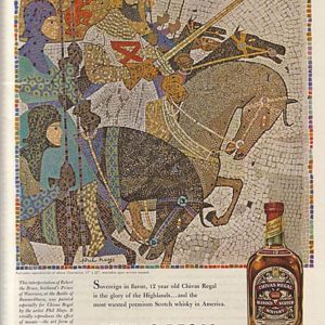 Chivas Regal Scotch Whisky Ad 1960