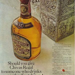 Chivas Regal Scotch Whisky Ad 1963