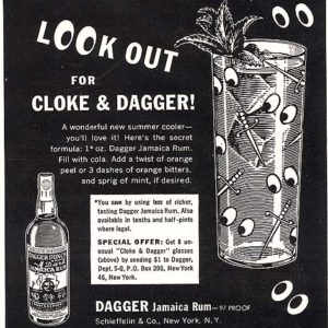 Dagger Rum Ad 1953