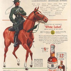 Dewar's Scotch Whisky Ad 1939