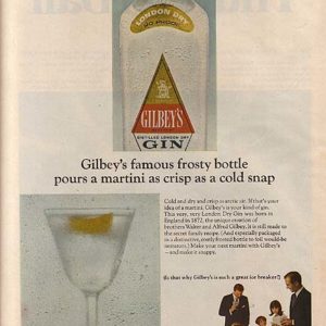 Gilbey’s Gin Ad 1966