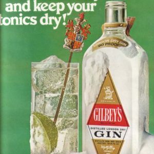 Gilbey’s Gin Ad 1968