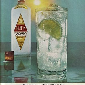 Gilbey’s Gin Ad July 1964