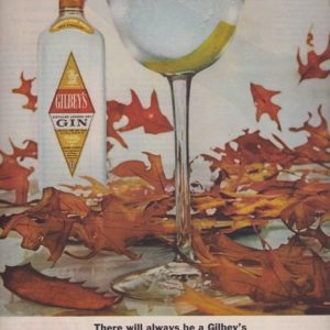 Gilbey’s Gin Ad September 1964