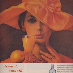 Gilbey's Vodka Ad 1963