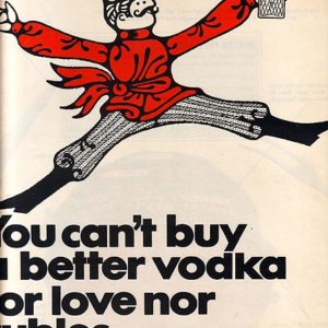 Gilbey's Vodka Ad June 1967
