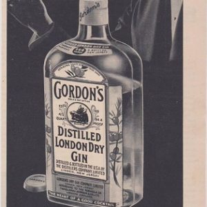 Gordon's Gin Ad 1952