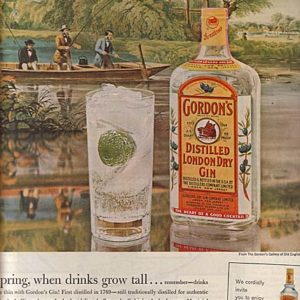 Gordon's Gin Ad 1959