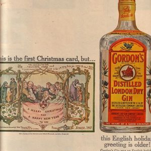 Gordon's Gin Ad 1961