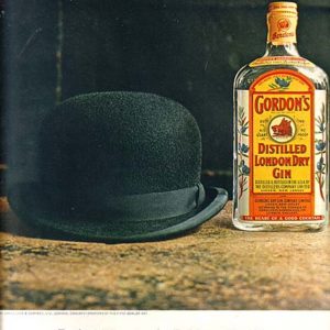 Gordon's Gin Ad 1962