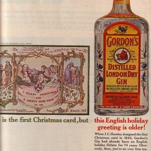 Gordon’s Gin Ad December 1964