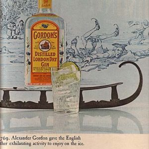 Gordon’s Gin Ad June 1965