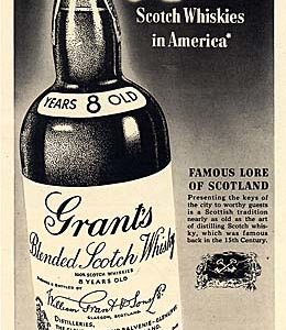 Grant's Scotch Whisky Ad 1948