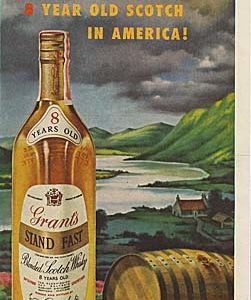 Grant's Scotch Whisky Ad 1960