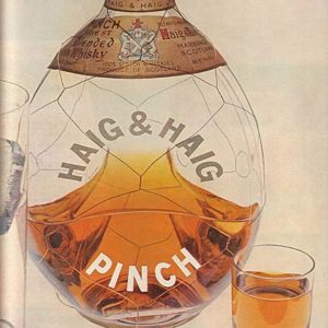 Haig & Haig Scotch Whisky Ad 1955