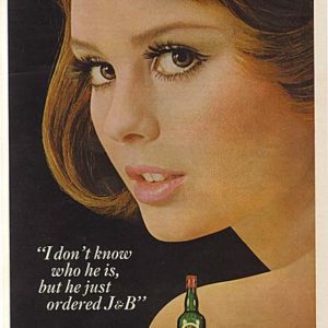 J & B Scotch Ad 1967