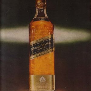 Johnnie Walker Scotch Whiskey Ad 1963