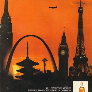 Johnnie Walker Scotch Whiskey Ad 1983