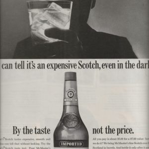 McMaster's Scotch Whiskey Ad 1967