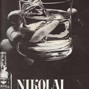 Nikolai Vodka Ad 1971