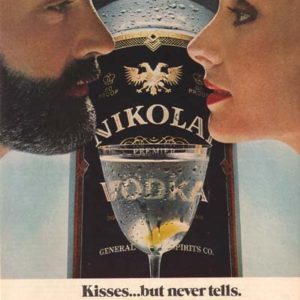 Nikolai Vodka Ad 1979