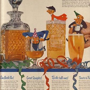 Puerto Rican Rum Ad 1951