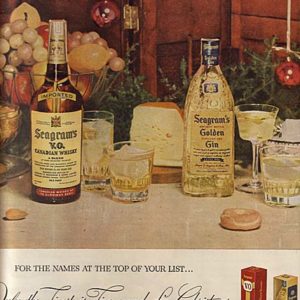 Seagram's Gin Ad 1955