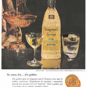 Seagram's Gin Ad 1958