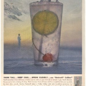 Smirnoff Vodka Ad 1962 August
