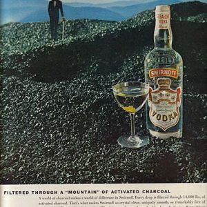 Smirnoff Vodka Ad 1964