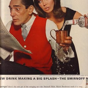 Smirnoff Vodka Ad 1965