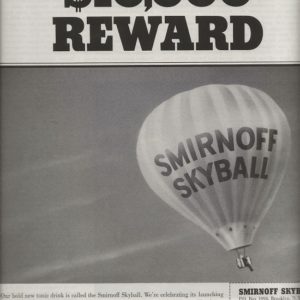 Smirnoff Vodka Ad 1967