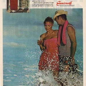 Smirnoff Vodka Ad 1977