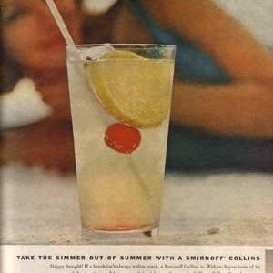 Smirnoff Vodka Ad August 1962