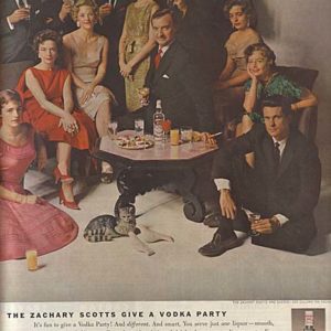 Smirnoff Vodka Ad June 1959