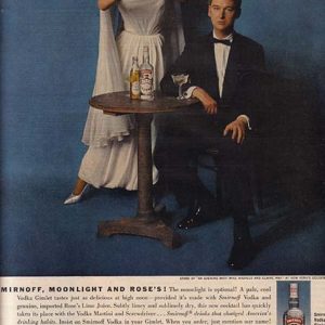 Smirnoff Vodka Ad May 1961